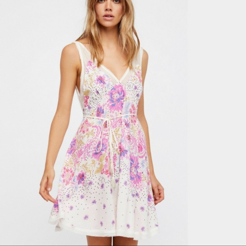 Free People Longwood Printed Slip